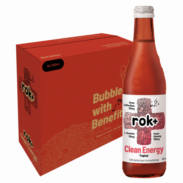 rok+ Clean Energy 330ml x 8