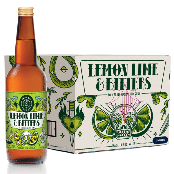 Lemon, Lime & Bitters 330ml x 12
