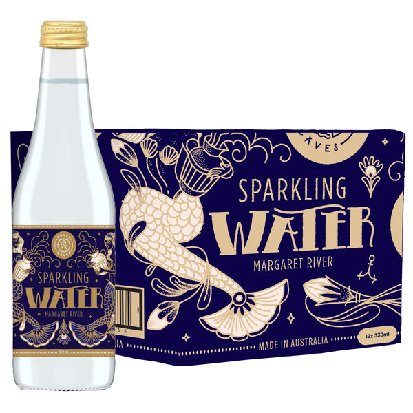 Pure Sparkling Water 330ml x 12